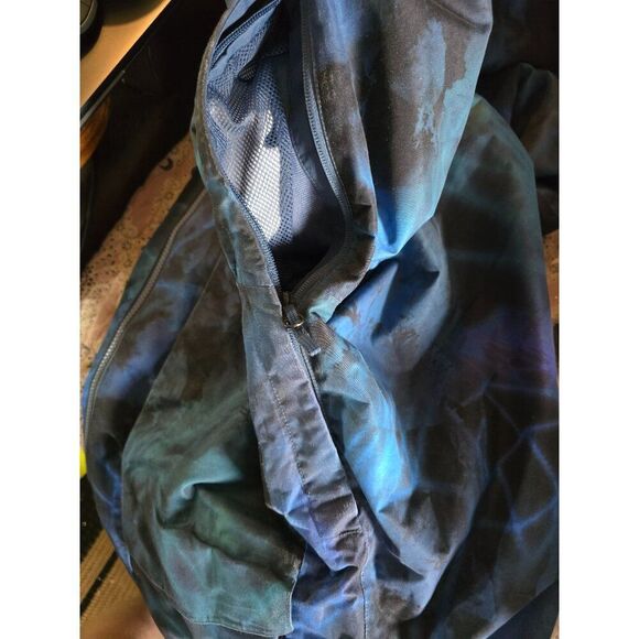 The North Face Mens SP Hooded Waterproof Jacket Blue/Black Geometric Pattern ski - Picture 14 of 15